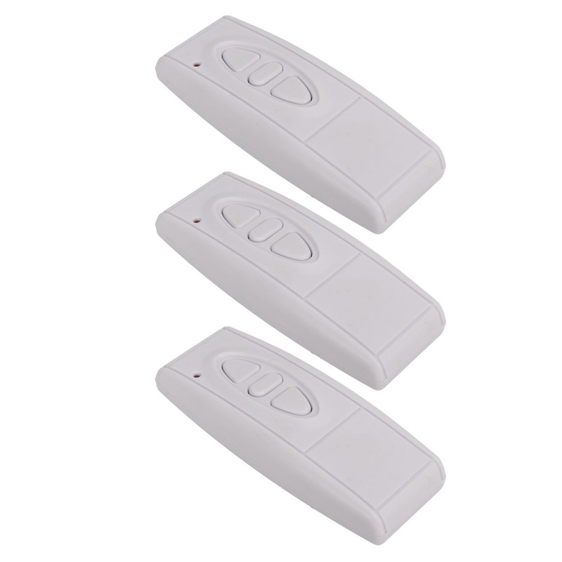 3PCS 433Mhz Garage Door Wireless Button Switch Garage Door Remote