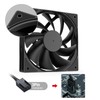 DARKROCK 3-Pack 120mm Black Computer Case Fans High Performance Cooling