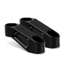 Velospeed For Z250 Z300 Z400 Z650 Z750 Z800 Z900 Z1000 Zh2 Any Year Motorcycle Rearview Mirror Risers Extenders z 1000 900 800 750 650 400 300 250 Accessories (black)