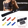 3Pcs for Heart Rate Chest Strap Adjustable Elastic Strap for