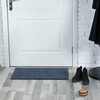 Relaxdays Door Stop Floor Heavy Door Stop Stainless Steel Rubber