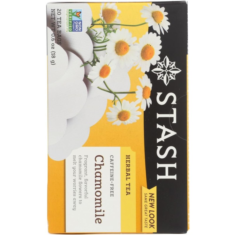Stash Tea Company - Chamomile - Caffeine Free Herbal Tea