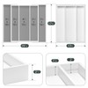 WUSHIZHUHUN Utensil Organizer for Kitchen Drawers - Bamboo Silverware Tray