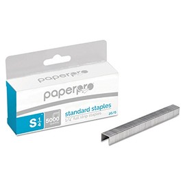 PaperPro-Bostitch 1901 Standard Staples, 1/4-Inch Leg Length, 5000/Box