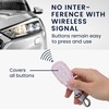 kwmobile Car Key Case Compatible with Ford 3-Button Car Key
