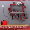 YYR Power Tool Organizer Wall Mount with Charging Station, Cordless