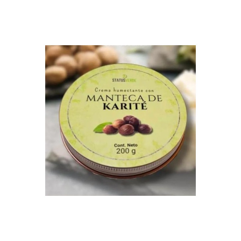 Crema Corporal con Manteca de Karité Hidratación Intensiva 200 g