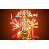 Imagine Mart Shri Panch Mukhi Hanuman Ji Shitting 12x18 Inch