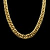 YeahiBaby Faux Gold Chain Necklace 90s Punk Style Necklace Costume