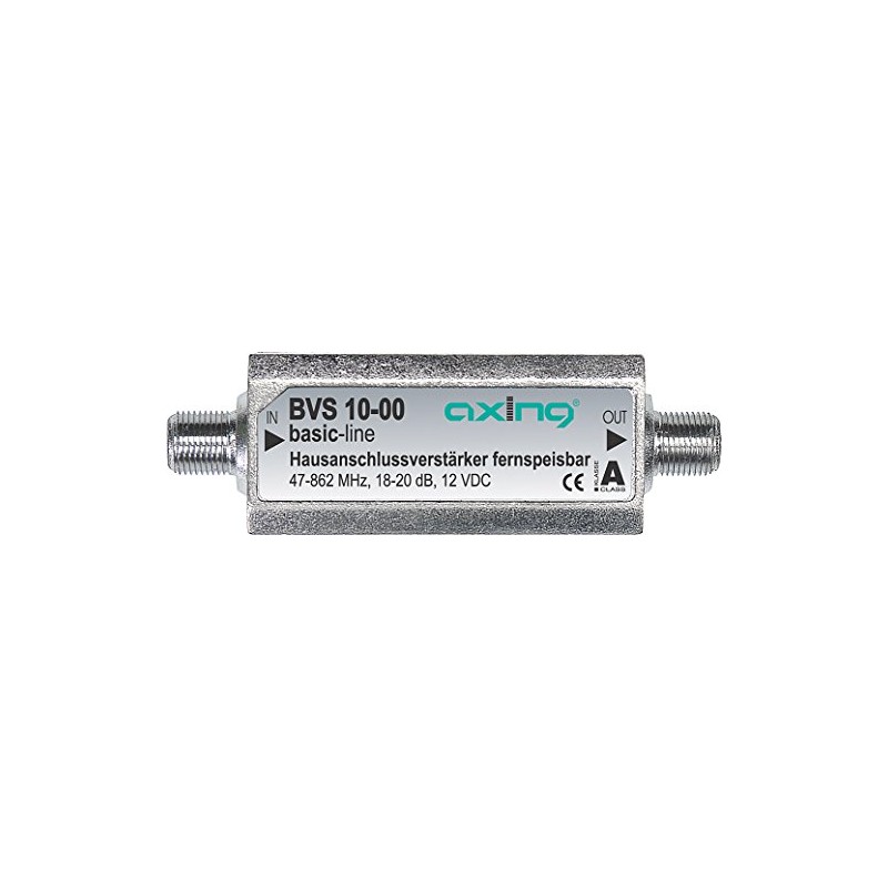Axing BVS 10-00 Miniature Inline Amplifier 12 V for Cable