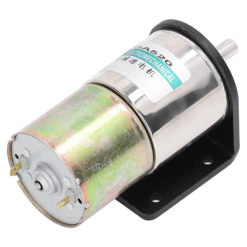 DC Worm Gear Motor Micro Brushed Self Locking Aluminum Alloy