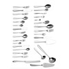 Fortessa Grand City 18/10 Stainless Steel Flatware Gourmet Flat Sauce