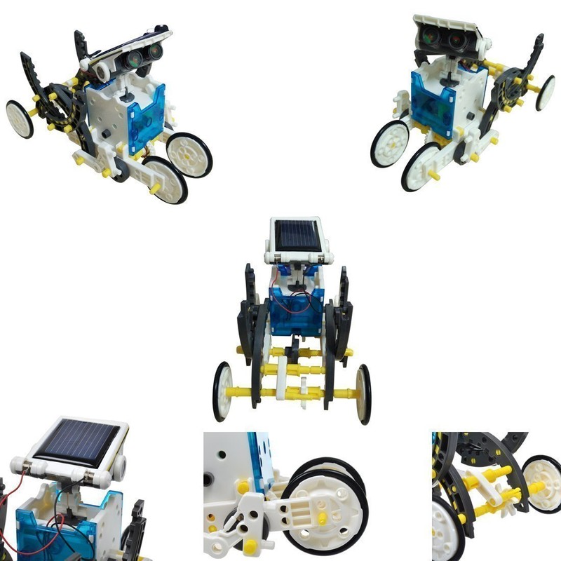 14 in 1 Educational Solar Robot Kit