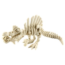 PowerTRC 3D Printed Skeleton Spinosaurus – Prehistoric Collectible Articulating Dinosaur 3D Figurine Desk Decoration for Teens and Adults, Made in USA