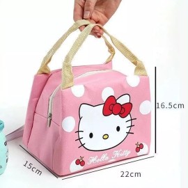 SJTR Lonchera Aislamiento Térmico Doraemon Kitty Stitch Totoro