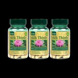 Holland & Barrett Milk Thistle Capsules 100mg 6 Months Supply Bundle