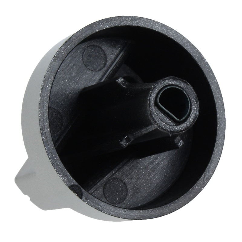 First4Spares Replacement Control Knob for Belling Cooker Hobs, Silver