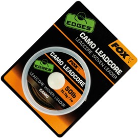 Fox Camo Leadcore 7 m 50 lbs - Leader Line for Carp Assembly, Carp Line for Carp Leaders, Leader Material for Carp