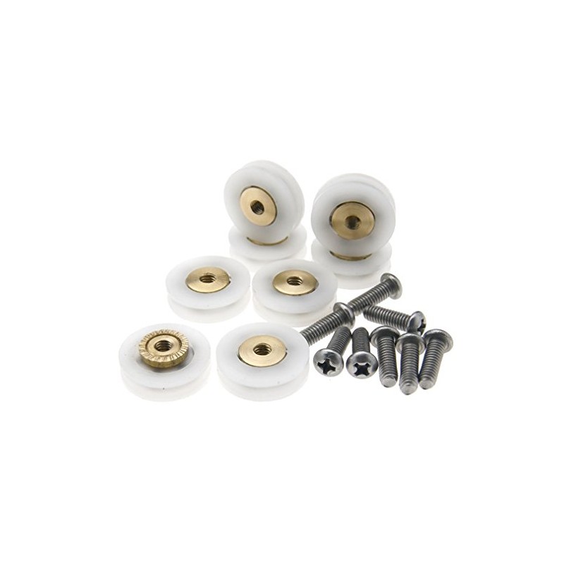 Micro Trader 8 Pieces V Grooved 19MM Wheel Dia Shower