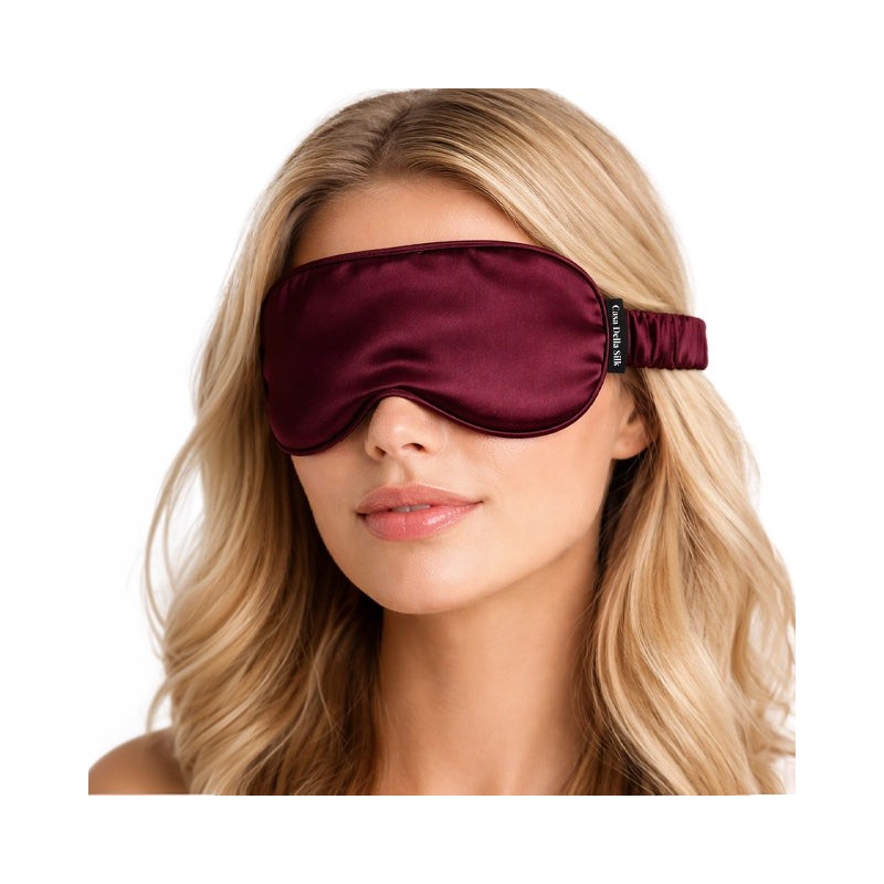 Casa Della Silk La Notte Mulberry Silk Sleep Mask –
