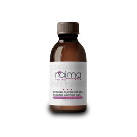 NAIMA Peeling Ácido Glicólico 35% AHA + Ácido Láctico 45%, 50ml | Exfoliación Facial Química Avanzada | Tratamiento para Piel Radiante| Fórmula Efectiva Antimachas