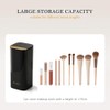 Makeup Brush Case, Elevating, 4 Divided Storage, Waterproof, Dustproof, Height