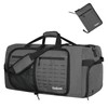 Foldable Travel Duffle Bag,Duffle Bag with Shoes Compartment and Adjustable