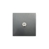 KTC-Home Premium Doorbell Iron Glimmer LED Push Button White Size: