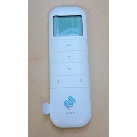 Remote Control for Window Blinds and Shades. AMP, 3DayBlinds, Smith & Noble, Turnils (Turnils AMP, White)