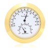 Bnineteenteam Round Thermometer Hygrometer Humidity Temperature Meter for Violin Guitar