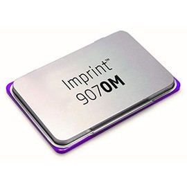 Trodat Imprint 9070M Metal Stamp Pad, 1-7/8" x 2-3/4", Purple
