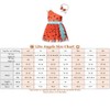 Lito Angels Costume Ragazza Preistorica per Neonata, Arancio, 12-18 Mesi