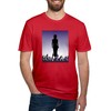 CafePress Catwalk T Shirt Men's Fitted Graphic T-Shirt Red