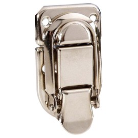 Small nickel-plated lock