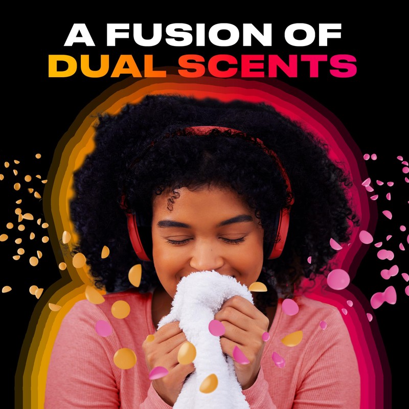 Downy Unstopables Fusions Scent Duos Laundry Scent Booster Beads, Sunset