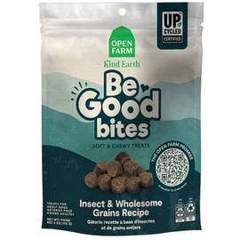 Open Farm Dehydrated Dog Treats, Gently Cooked Recipe with Natural Simple Ingredients and No Artificial Flavors or Preservatives (1 Pack Training Treats Insect)