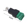 ECSiNG 2 x RJ11 Public to 4 Pin Female Telephone