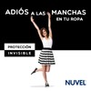 Nuvel Desodorante Antimanchas/Invisible Mujer en Roll On 65 ml