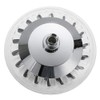 LED Shower Head 8 inch, Auto Color Changing LED Shower