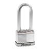 Master Lock M5XDLJ Magnum Heavy Duty Padlock with Key, 1