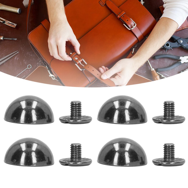 100 Sets Mushroom Rivet 12mm High Hardness Anti Rust Round