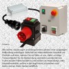 Motor protection switch 0.10-0.16A in housing, 3Ph, with emergency stop