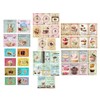 Tea, Coffee & Cakes Ladies Card Making Toppers - 46