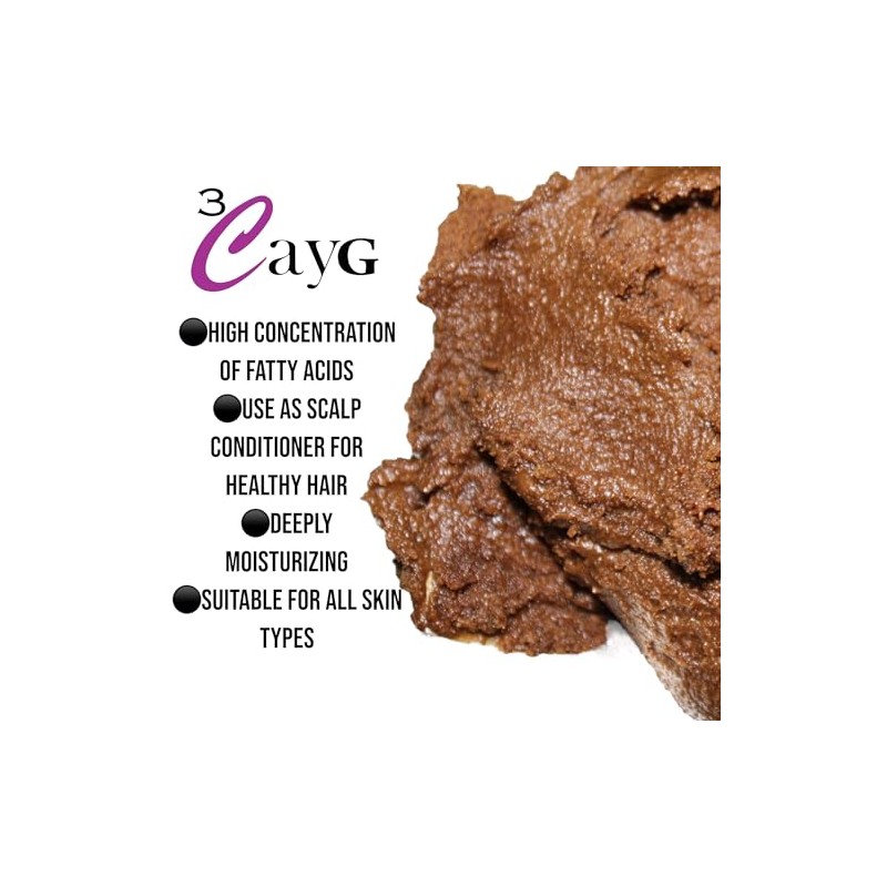 3CayG Direct Bacuri Mantequilla 100% pura sin refinar, 8 oz