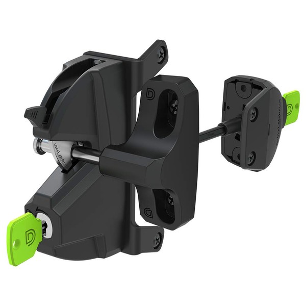 D&D Technologies LL3PWA LokkLatch Plus, Locking Privacy Gate Gravity Latch,