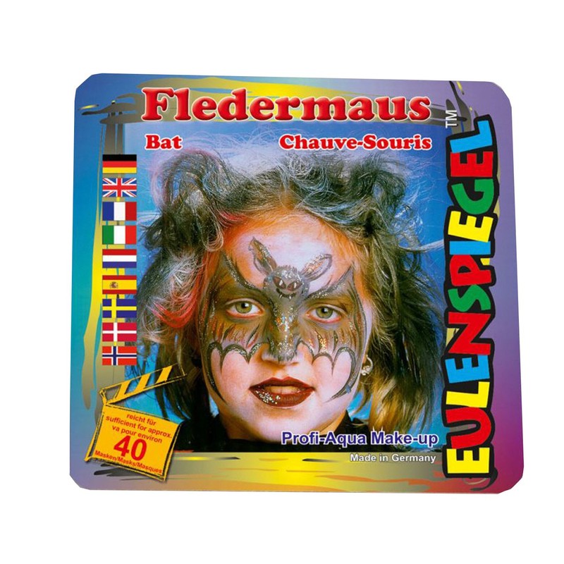 Eulenspiegel Design-A-Face Face Paint Pack - Bat