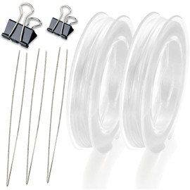 hibikurasu Operon Rubber Bracelet Rubber Wire Clip for Bracelet Elastic Cord (White (WT) White)