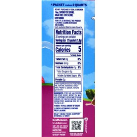 Crystal Light Raspberry Iced Tea Drink Mix, 12-Quart 1.6-Ounce Canister (Pack Of 7)