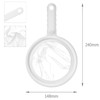 2pcs Plastic Nylon Fine Mesh Strainer,200 Mesh Fine Mesh Food
