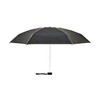 Francfranc Flanc Blackout Compact Piping Folding Umbrella, 18.5 inches (47